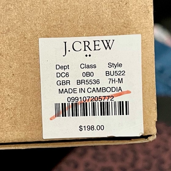 🎁 J. Crew Suede Tan Golden Brandy Western Ankle Boots NWT Size 7.5 - Picture 9 of 11